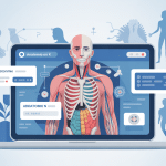 illustration anatomie en k ordinateur schéma fiable