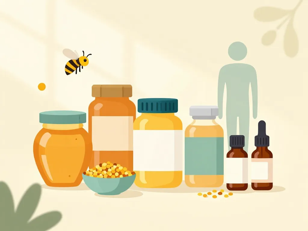 apithérapie maigrir miel pollen gelée royale propolis