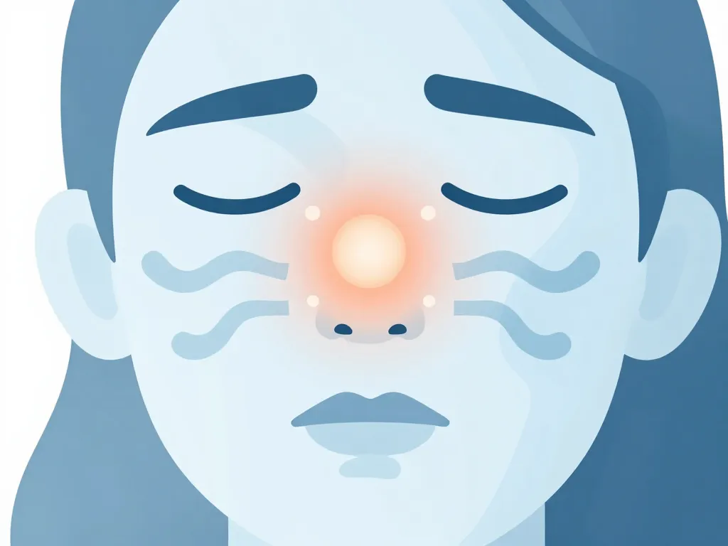 Métaphore visuelle des douleurs et risques du bridge piercing