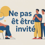 illustration comment réagir quand on est pas invité