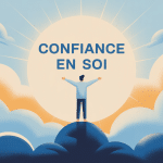 être sûr de soi illustration sommet équilibre