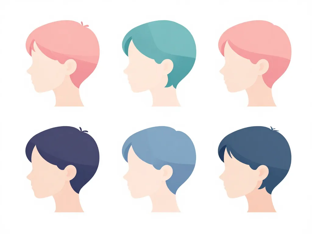 diagramme longueurs coupe garçonne ultra courte femme tondeuse