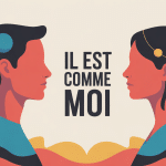 illustration ressemblance il est le même que moi