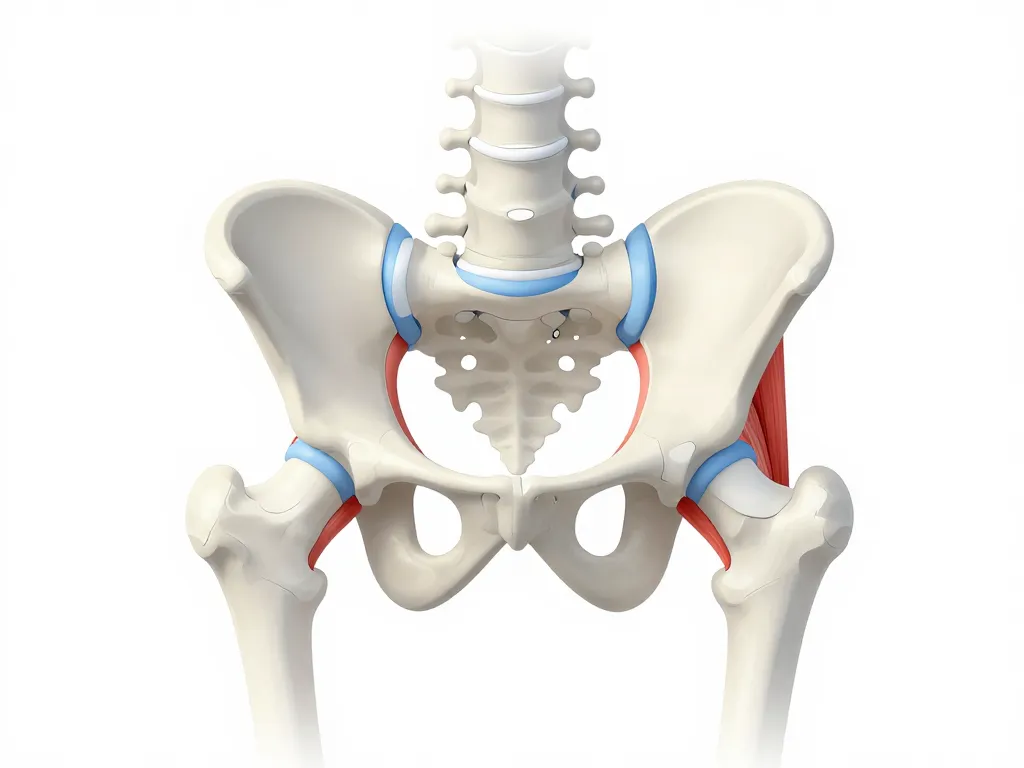 Diagramme concept muscle du bassin anatomie répartition groupes