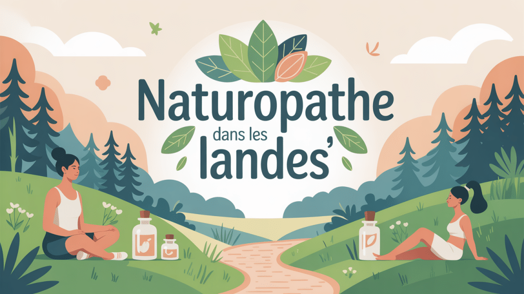 naturopathe landes julienaturame.fr illustration personnalisée