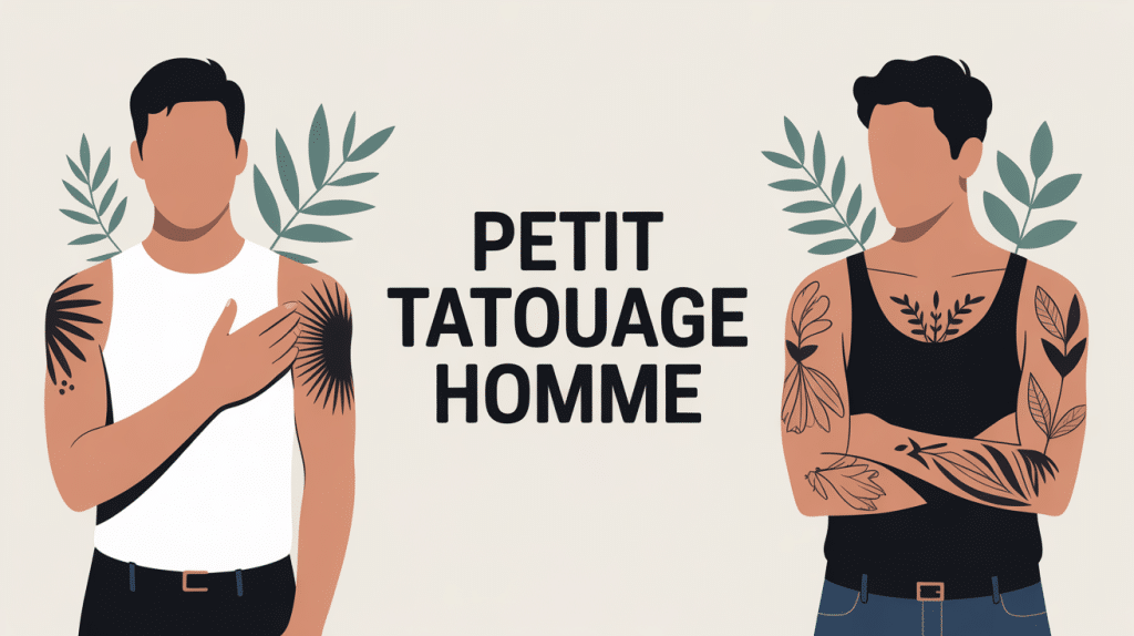 illustration modernes de petits tatouages homme bras poignet