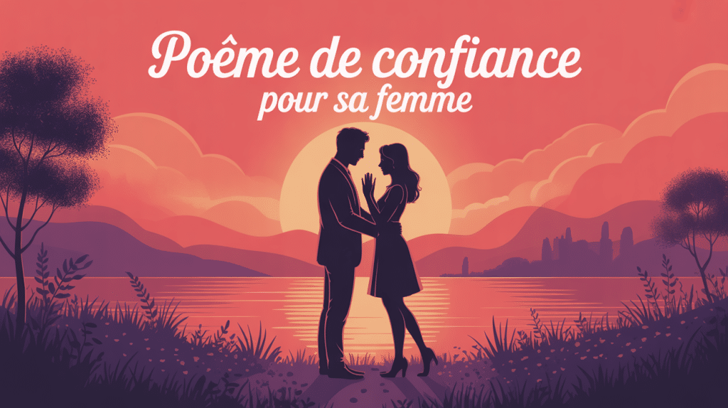 poeme de confiance pour sa femme deux silhouettes lumineuses