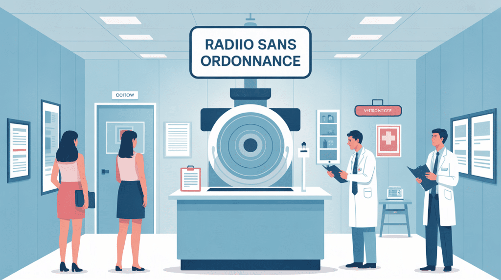 radio sans ordonnance cabinet radiologie france