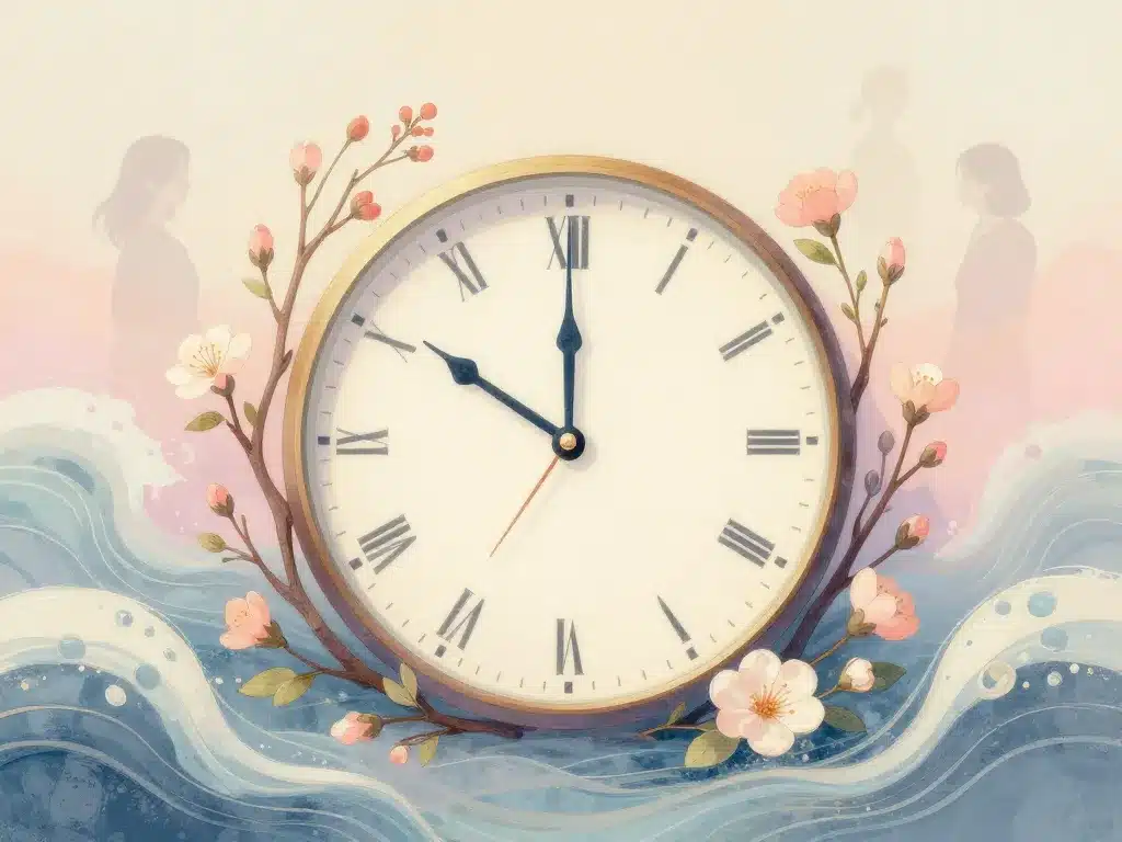 Tatouage horloge femme sens symbolique fleurs temps