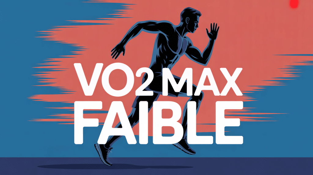 illustration vo2 max faible danger santé cardio