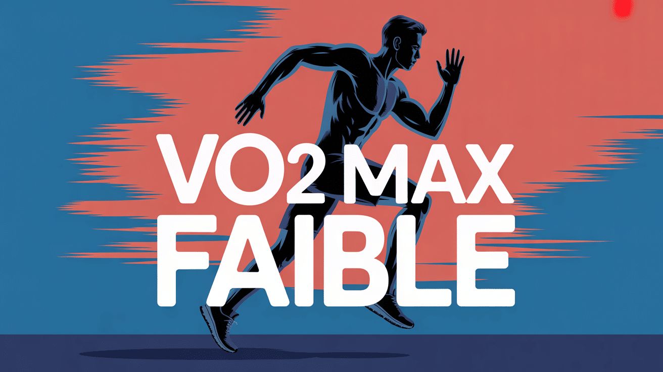 illustration vo2 max faible danger santé cardio