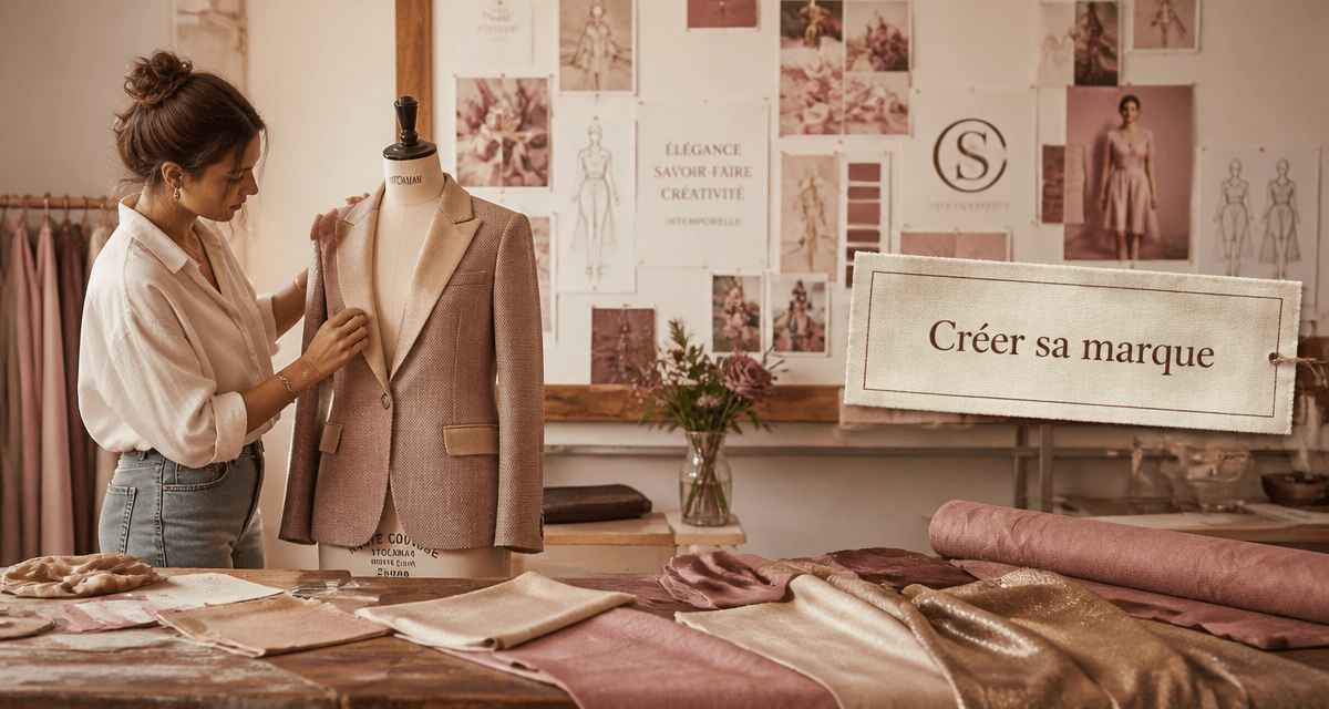 Créer sa marque de vetement styliste prototype atelier