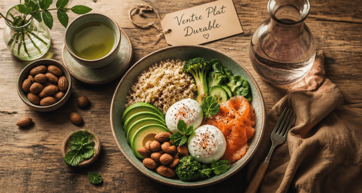 maigrir du ventre alimentation bol quinoa légumes