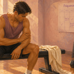musculation tous les jours homme fatigué sur banc