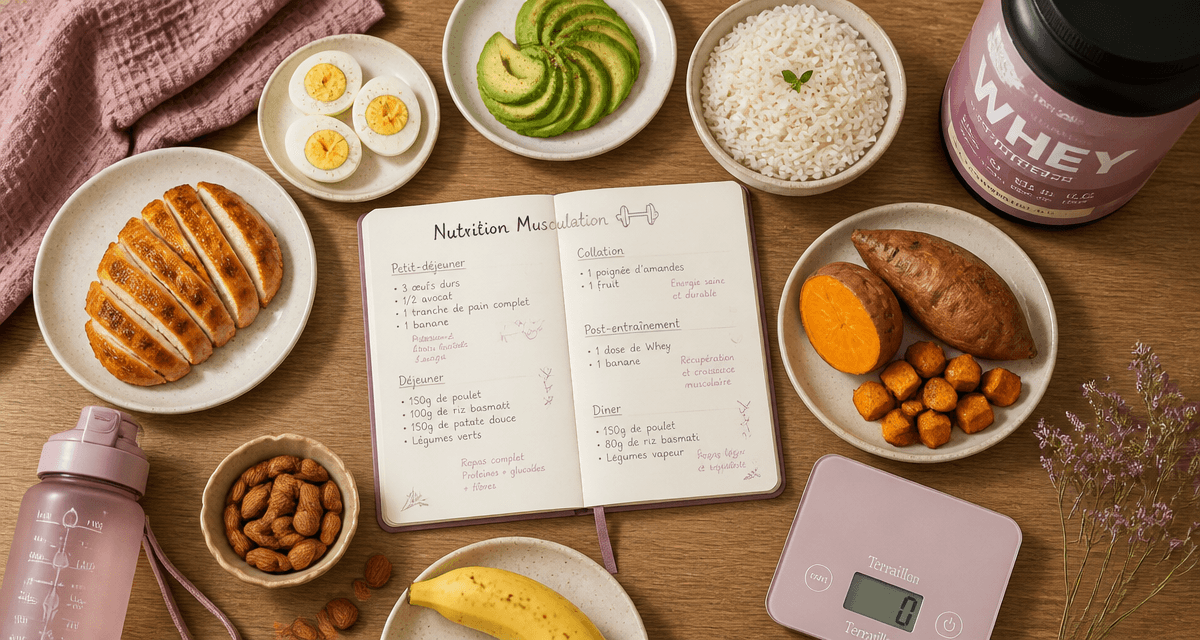 nutrition pour la musculation, repas riche en protéines