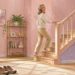 perte de poids et douleurs articulaires femme marche