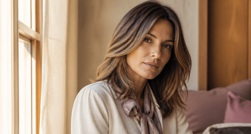 quelle balayage pour cheveux chatain femme reflets lumineux
