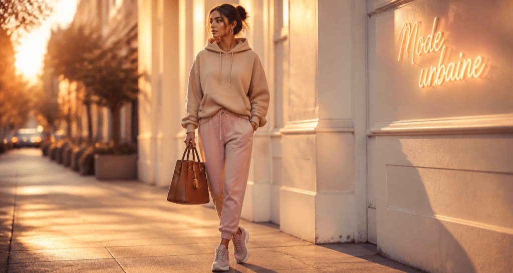 survetement tendance femme oversize urbain