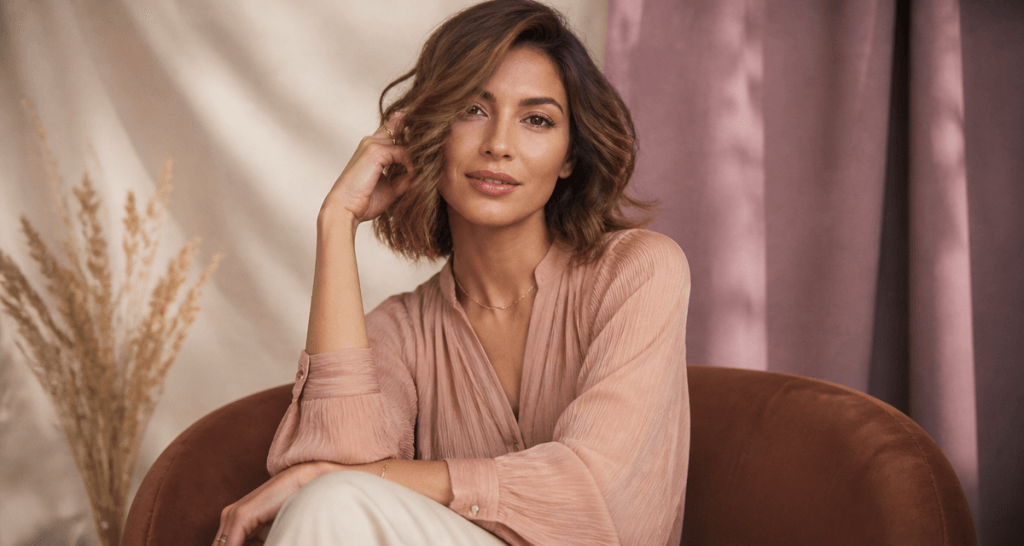 tendance coupe carré femme wavy volumineux