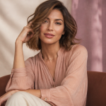 tendance coupe carré femme wavy volumineux