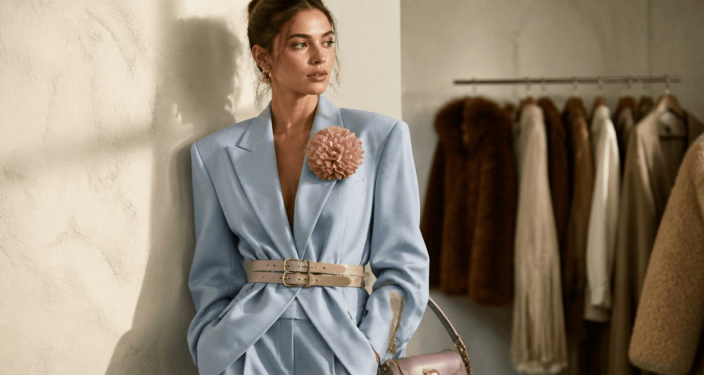 tendance mode 2025 tailleur oversize femme