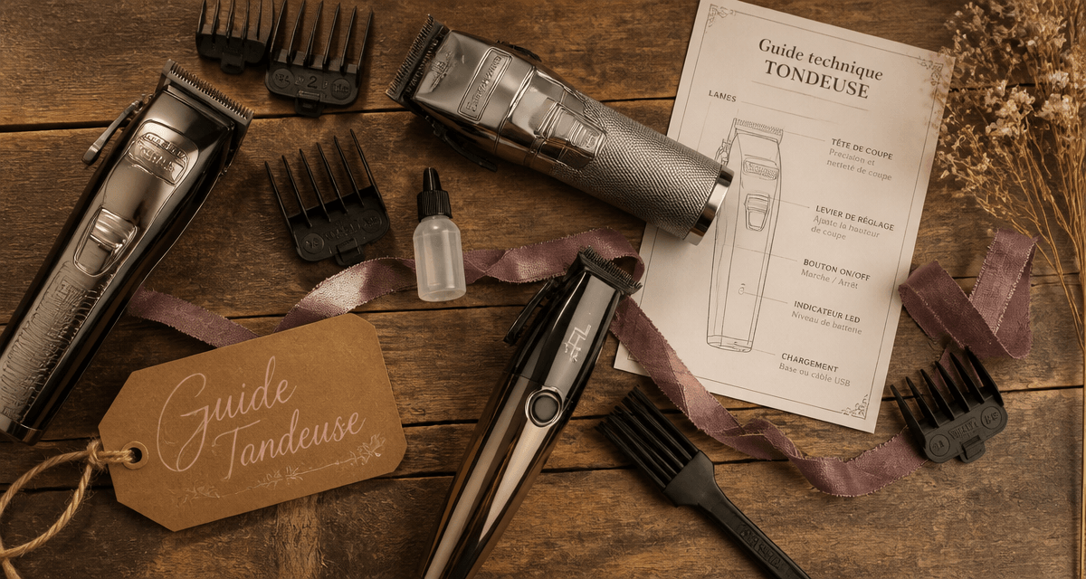 Tondeuse cheveux comparaison accessoires