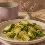 Choux de Bruxelles pour maigrir : assiette de choux vapeur, 43 calories, couper la faim