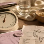 Constipation et prise de poids : gras ou rétention, schéma digestion et balance