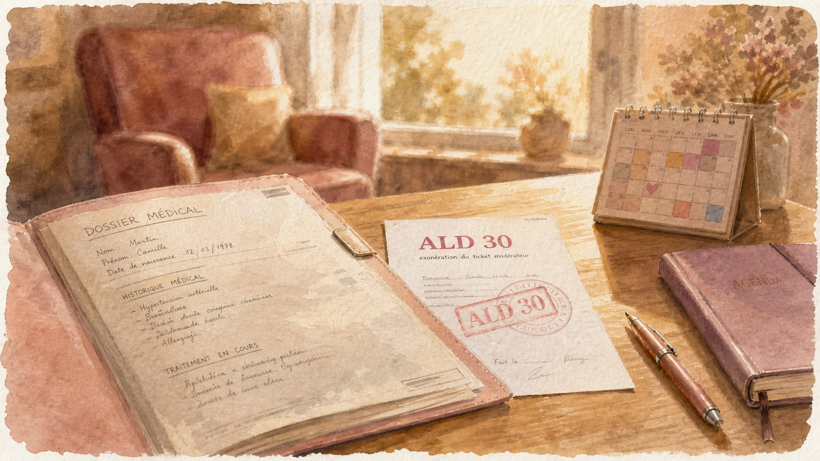 Duree d un arret de travail pour un cancer : dossier ALD 30