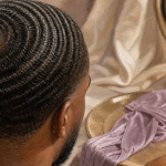 Wave coiffure : nuque avec waves 360/720, brosse et durag