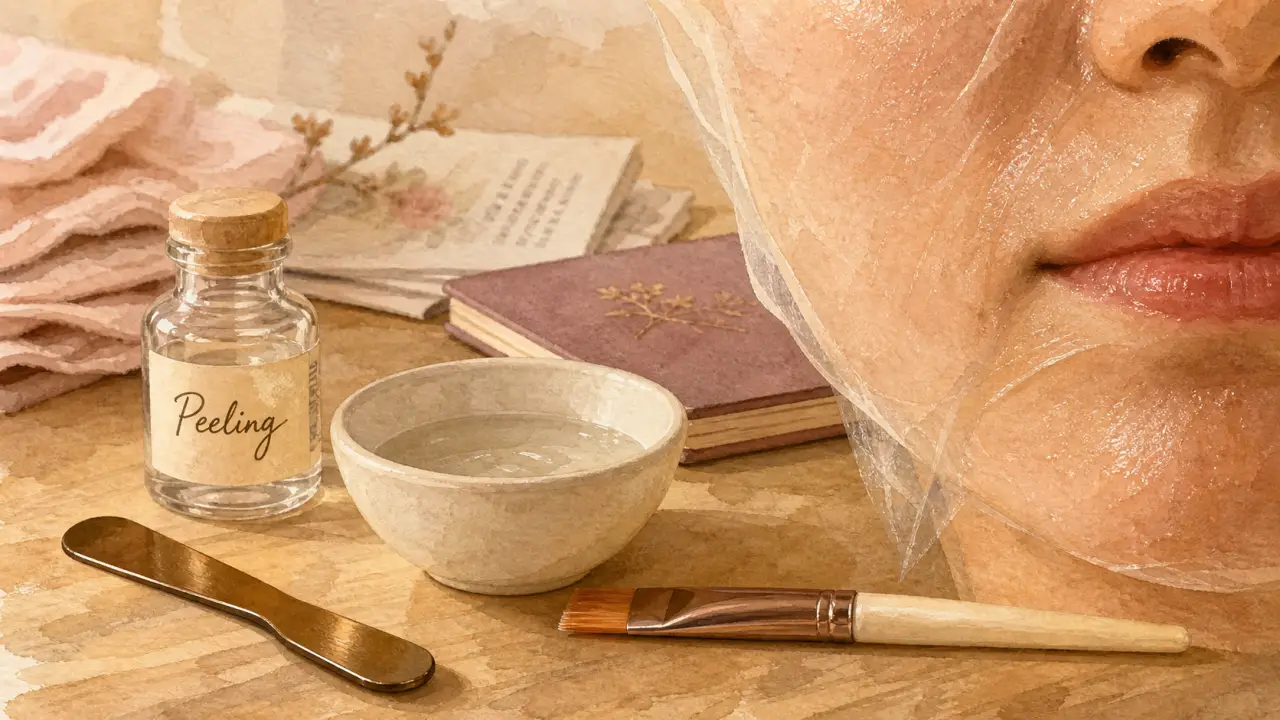 C’est quoi un peeling ? visage : types, précautions, exfoliation