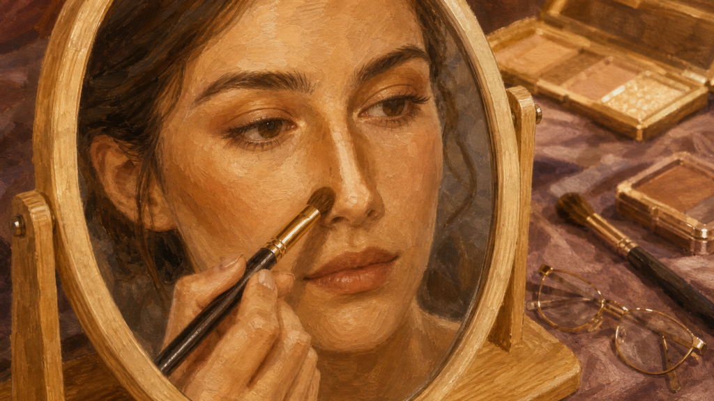 Comment affiner son nez avec contouring sans chirurgie, maquillage du nez au pinceau