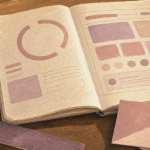 Gestaltisme def : perception organise les formes avant les détails, schéma UX au carnet