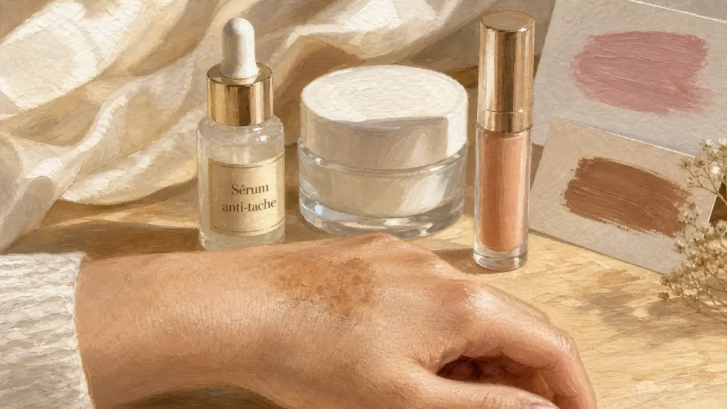 Taches brunes : sérum, crème ou correcteur teinté, le bon choix selon votre peau