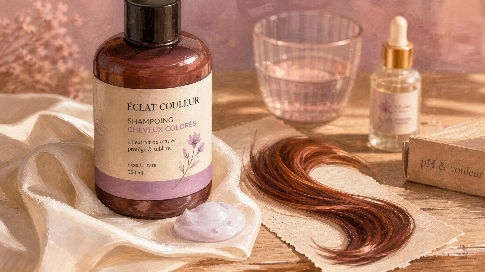 Meilleur shampoing cheveux colorés pH 4,5-5,5