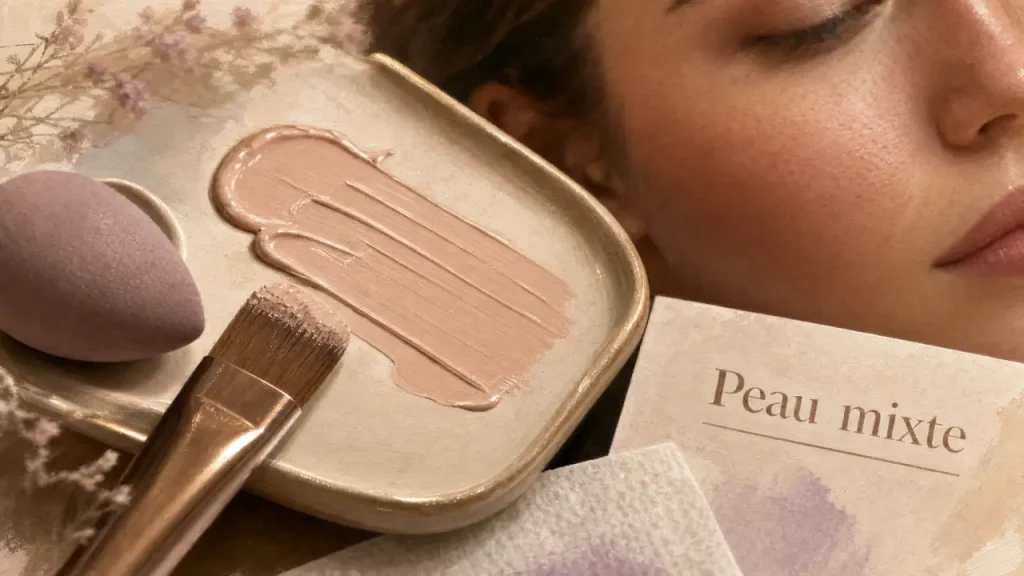 Peau mixte : le fond de teint semi-mat qui contrôle la zone T sans marquer les joues
