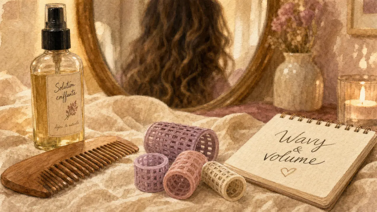 Type de permanente : bigoudis wavy, digitale et spirale pour le volume