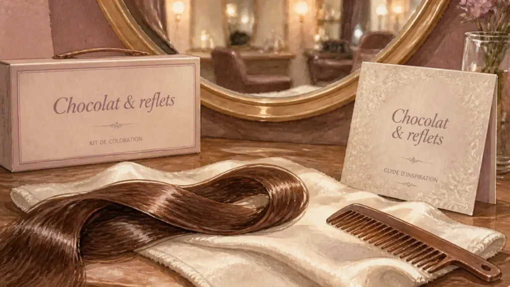 Coloration chocolat : choisir entre cuivré, cendré et moka selon son teint