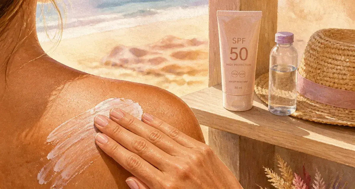 Creme solaire empêche t elle bronzer : SPF 50 sur peau avant la plage