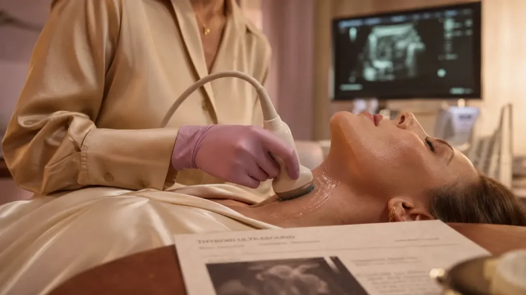 Échographie thyroïde : indications, déroulement et lecture du score EU-TIRADS