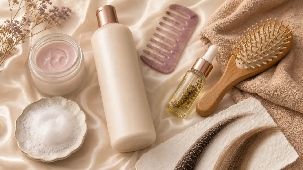 Épaissir les cheveux : racines propres et fibre gainée, soins volumisants