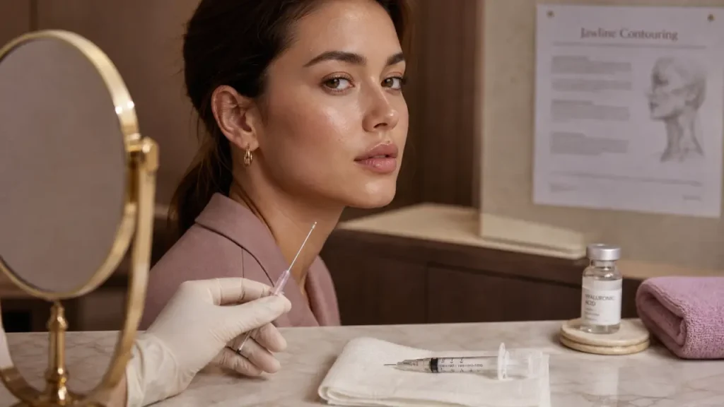 Jawline contouring féminin : comment redessiner son ovale sans masculiniser ses traits