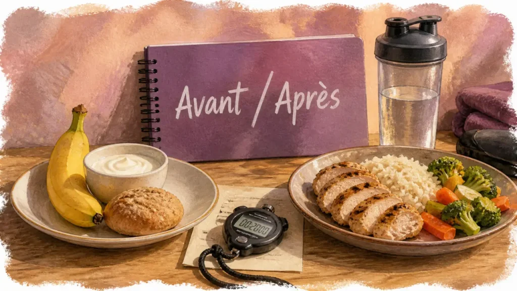 Perte de poids et sport : manger avant ou après change surtout l’énergie, pas le résultat
