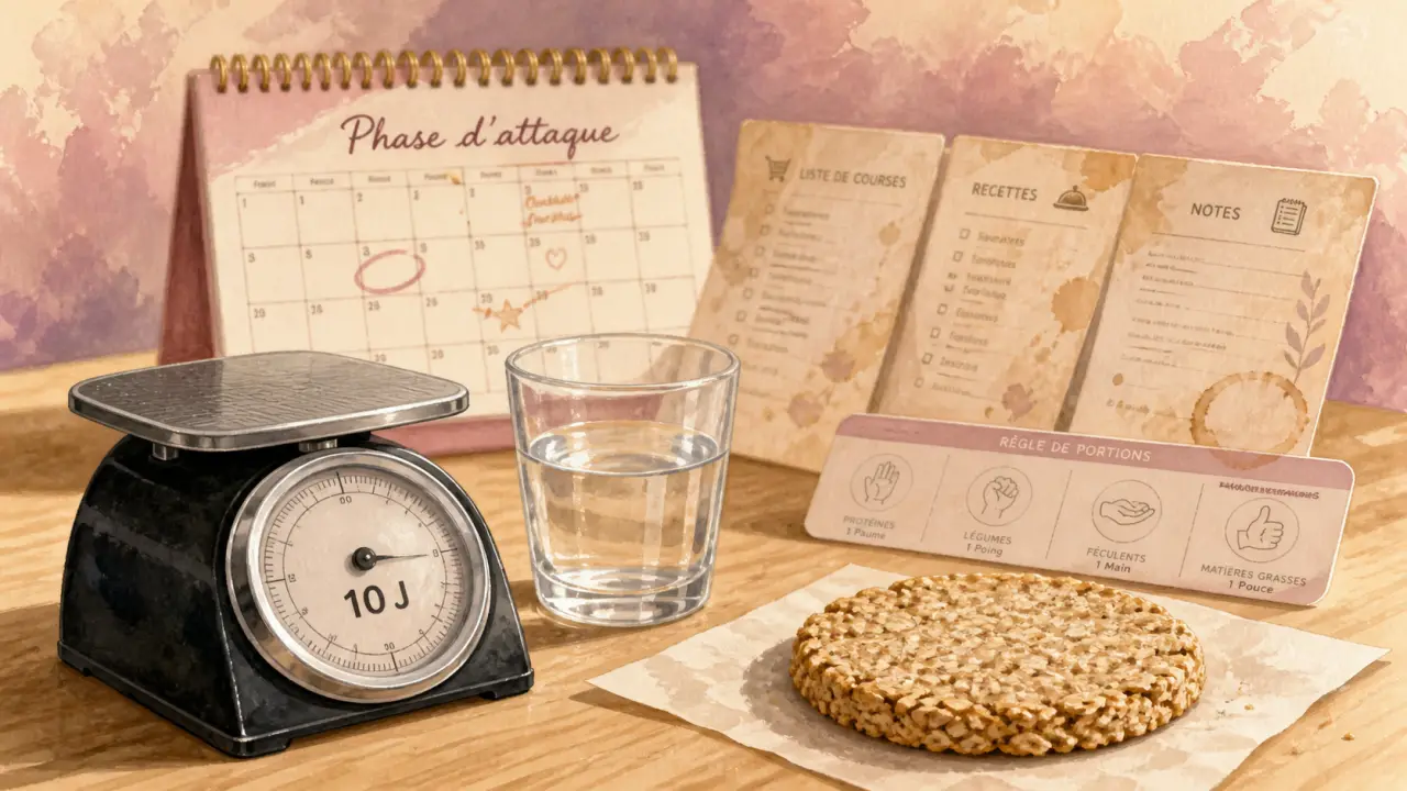 Phase d’attaque 10 jours : combien de kilos perdus, 2 à 5 kg