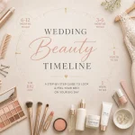Planning beauté de mariage : l’ordre coiffure, maquillage