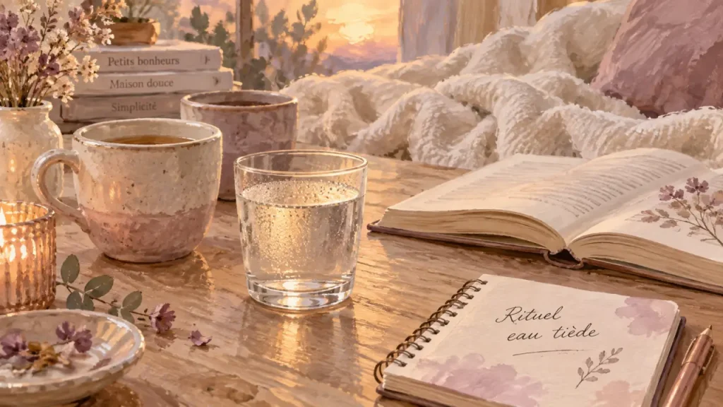 Boire de l’eau chaude avant de dormir : apaisant le soir, perturbant la nuit ?