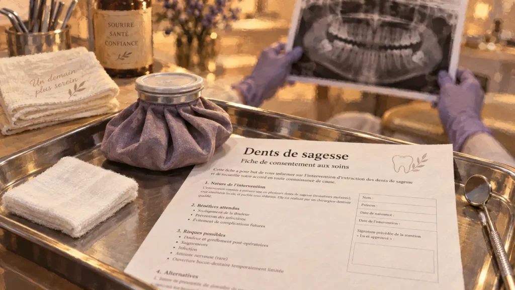 Opération des dents de sagesse : protégez le caillot pendant les 24 premières heures