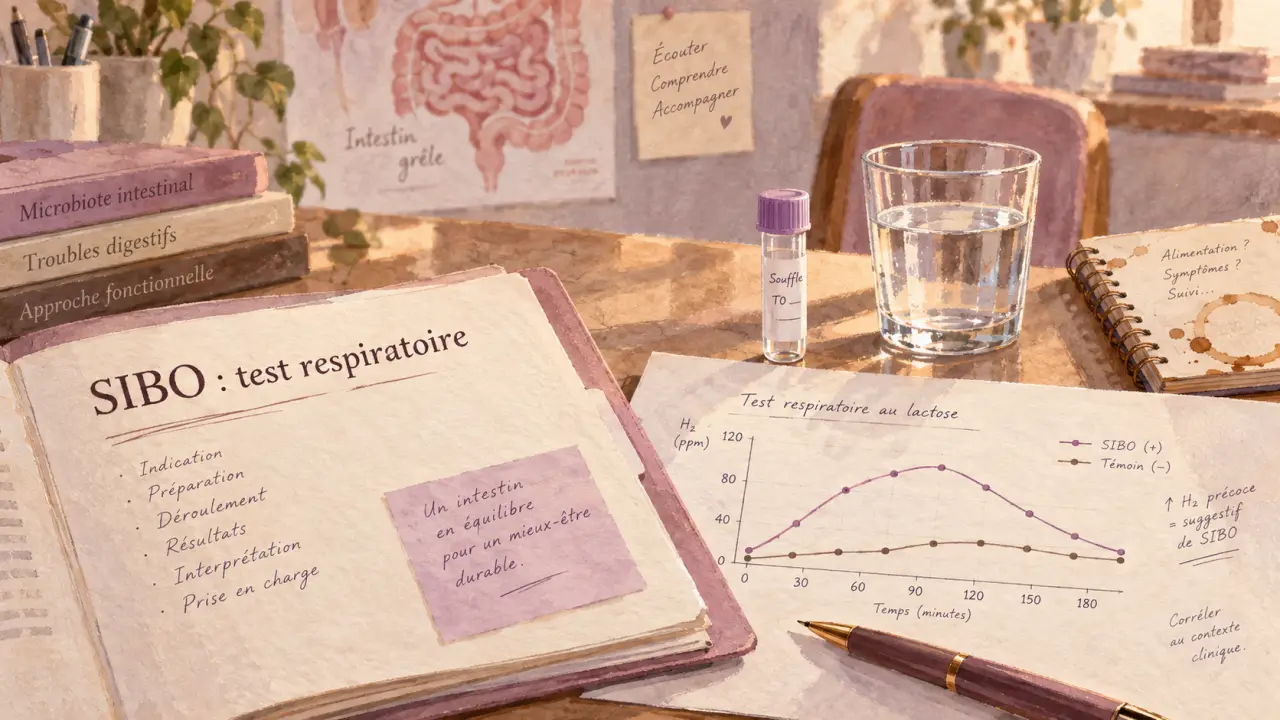 SIBO symptomes traitement : test d’haleine
