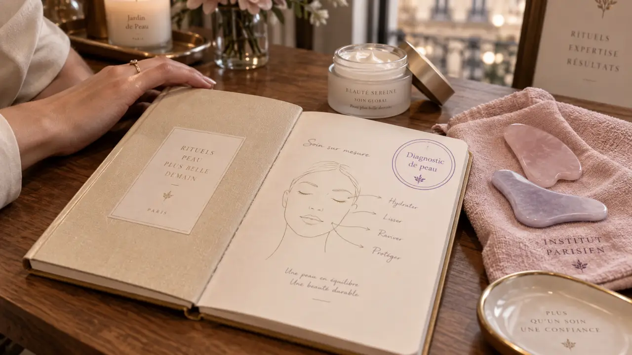 Meilleur institut soin visage paris : diagnostic de peau