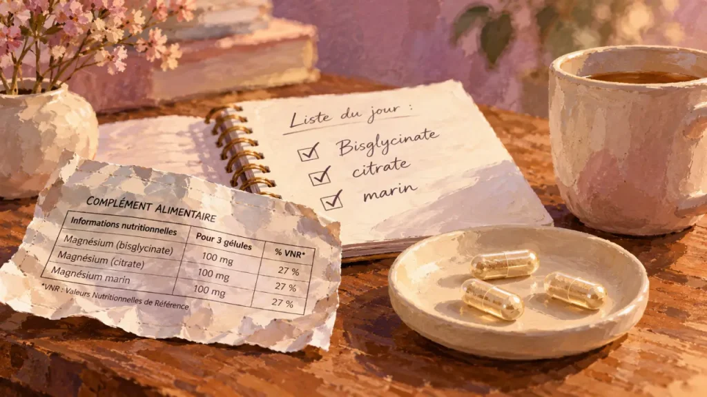 Quel magnésium contre le stress et l’anxiété ? Bisglycinate, citrate et précautions